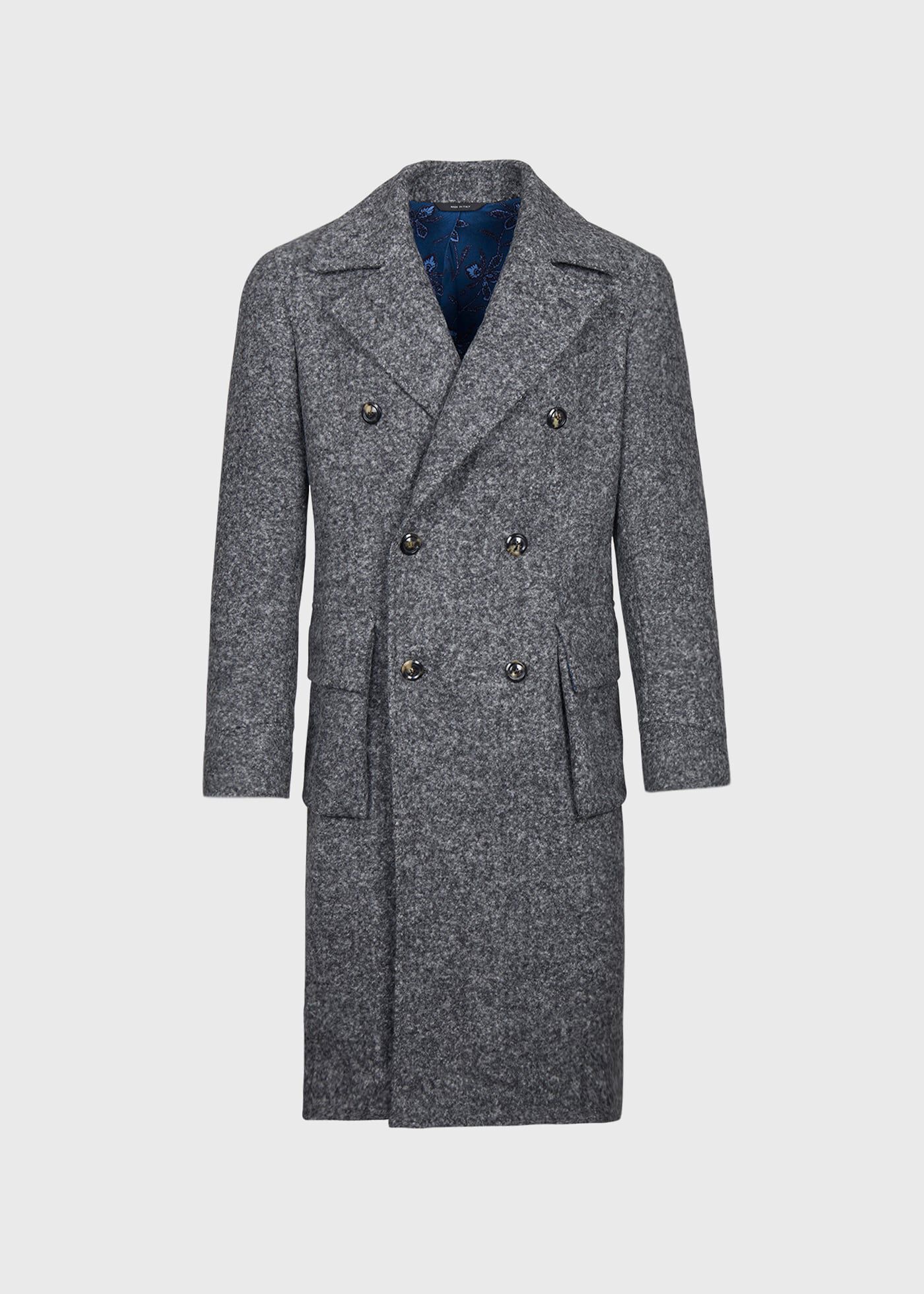 Boucle overcoat discount