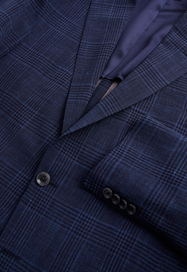 Paul Stuart Wool Blend Plaid Spring/Summer Sport Jacket, image 2