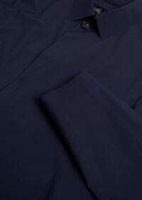 Paul Stuart Navy Waterproof Trench Coat, thumbnail 4