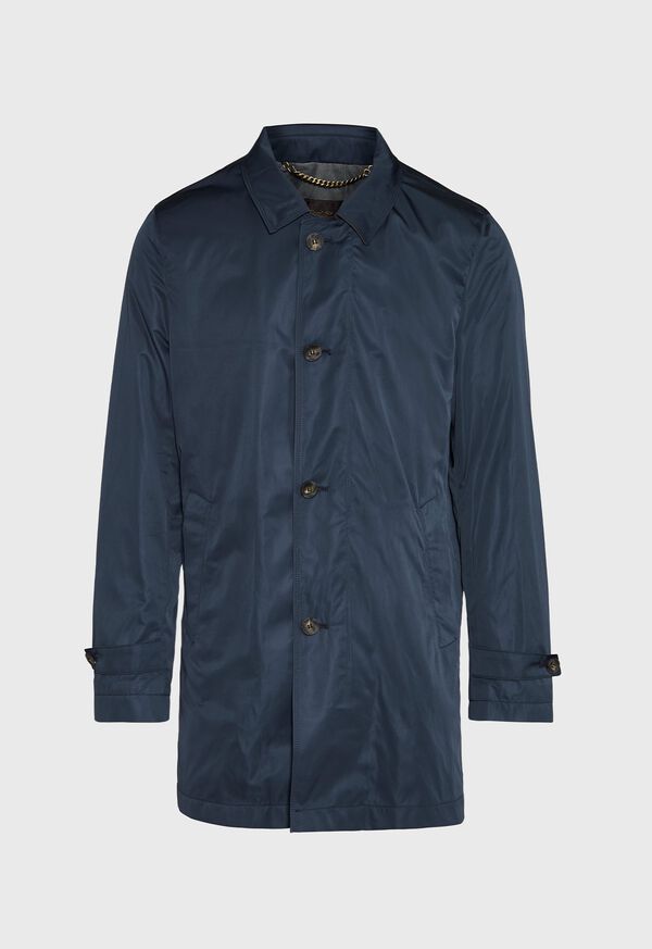 Paul Stuart Partially Lined Nylon Rain Coat, image 1