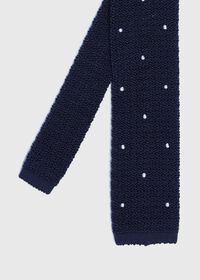 Paul Stuart Embroidered Knit Tie, thumbnail 4