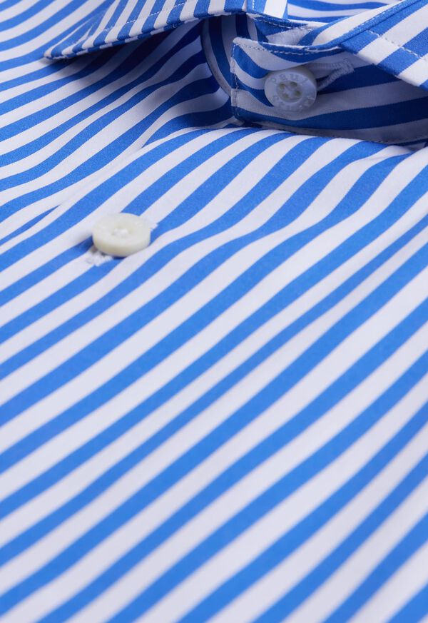 Paul Stuart Cotton Bengal Stripe Sport Shirt, image 3
