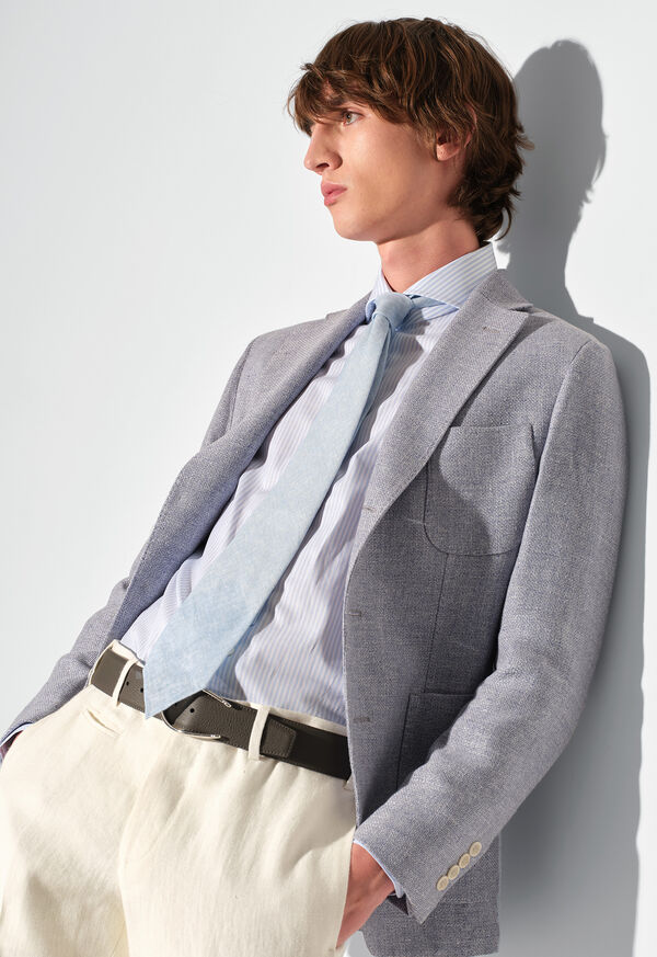 Paul Stuart Printed Linen Tie, image 2