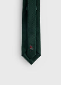 Paul Stuart Solid Mogador Silk & Cotton Tie, thumbnail 3