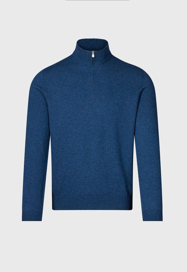 Paul Stuart Cashmere 1/4 Zip Sweater, image 1