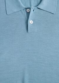 Paul Stuart Short Sleeve Silk Polo, thumbnail 2