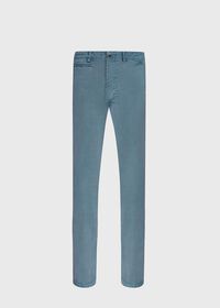 Paul Stuart Blue Cotton Pant, thumbnail 1