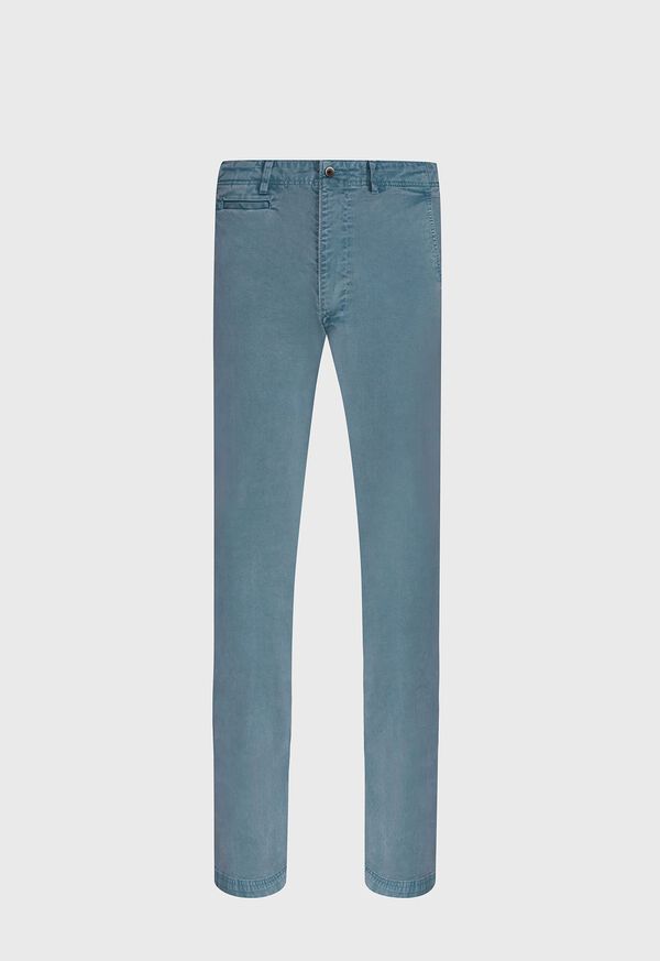 Paul Stuart Blue Cotton Pant, image 1