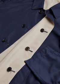 Paul Stuart Reversible Microfiber Trench, thumbnail 4