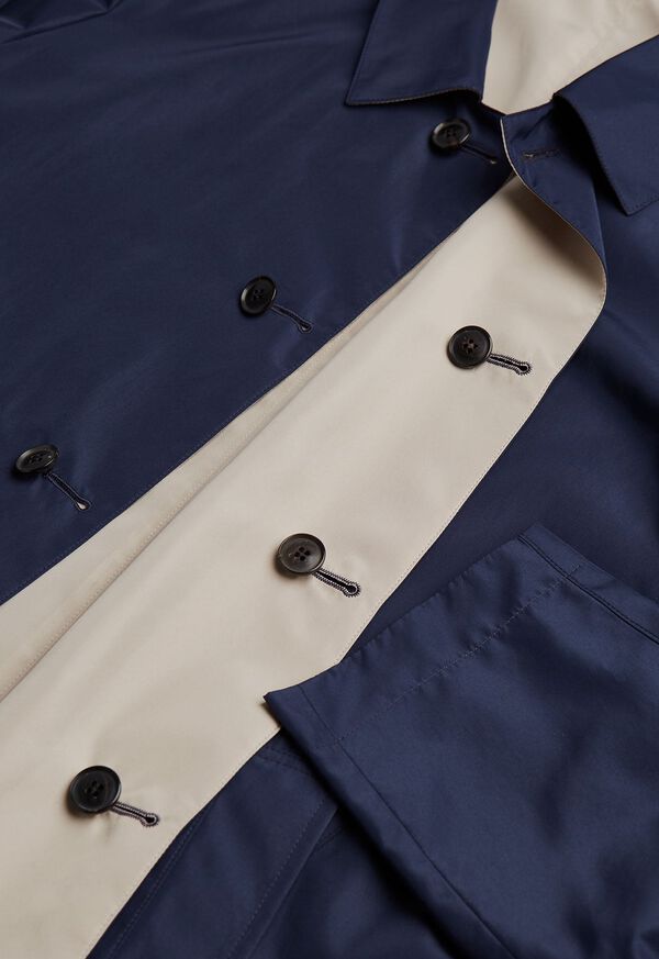 Paul Stuart Reversible Microfiber Trench, image 4