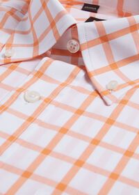 Paul Stuart Oversized Windowpane Cotton Dress Shirt, thumbnail 2