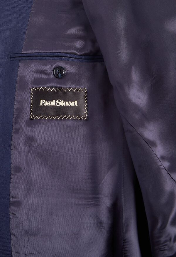 Paul Stuart Blue Twill Wool Suit, image 4