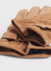 Paul Stuart Suede Chunky Saddle Stitch Glove, thumbnail 2