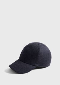 Paul Stuart Wool & Cashmere Flannel Baseball Cap, thumbnail 1