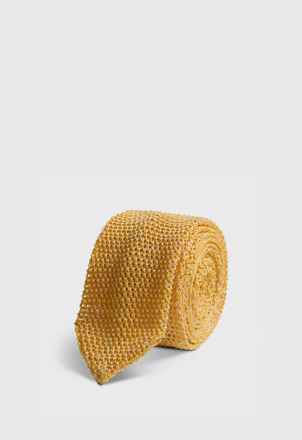 Paul Stuart Silk and Linen Knitted Tie, image 1
