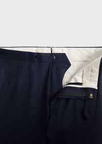 Paul Stuart Navy Nailhead All Year Wool Paul Suit, thumbnail 6
