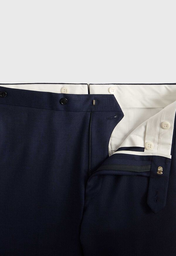 Paul Stuart Navy Nailhead All Year Wool Paul Suit, image 6