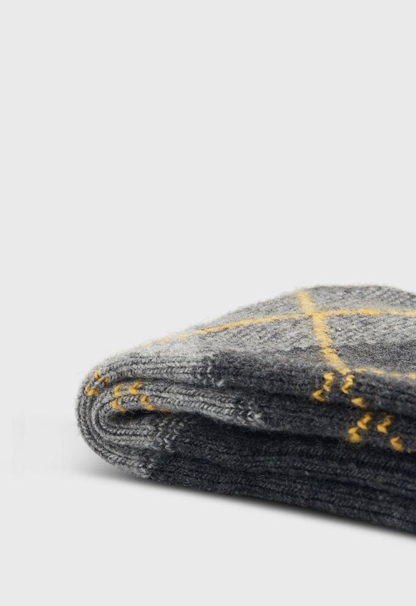 Paul Stuart Cashmere Blend Argyle Sock, image 2