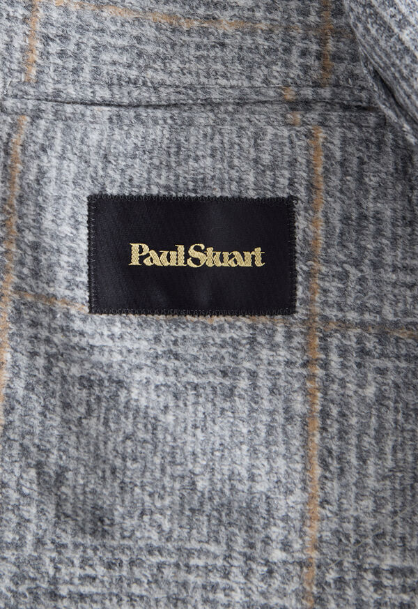 Paul Stuart Jersey Plaid Soft Jacket, image 3