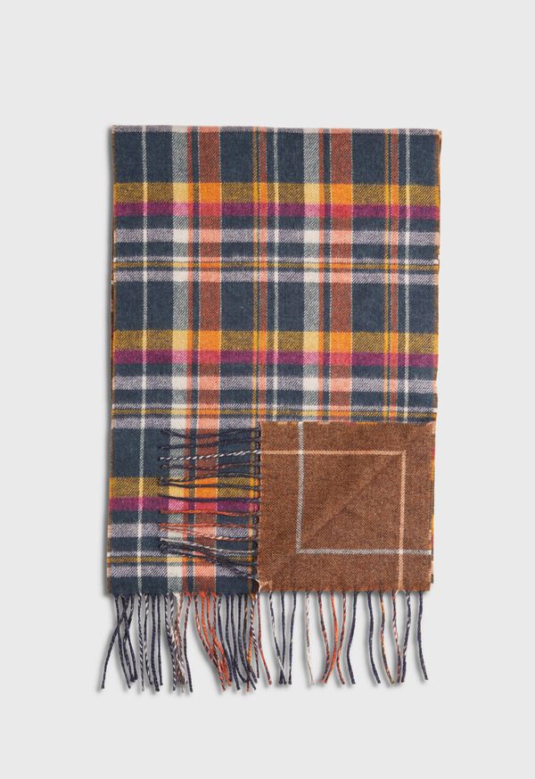 Paul Stuart Plaid Scarf, image 1