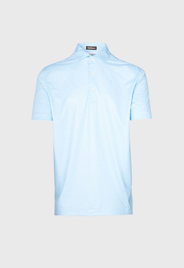 Paul Stuart Floral Print Performance Polo, image 1