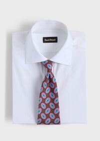 Paul Stuart Printed Silk Tossed Oval Tie, thumbnail 2