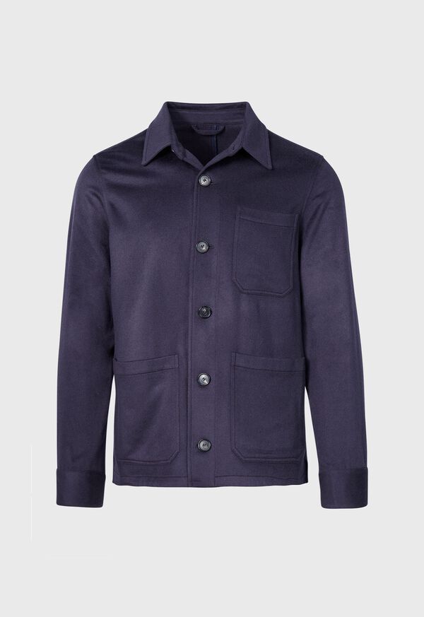 Paul Stuart Cashmere Shirt Jacket, image 1