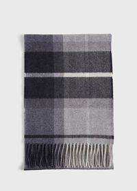 Paul Stuart Tonal Plaid Scarf, thumbnail 3