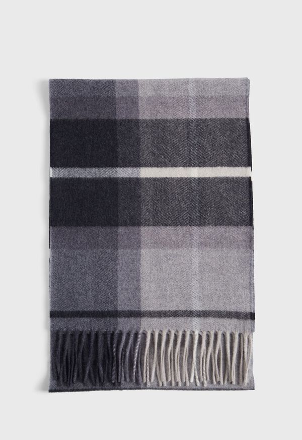 Paul Stuart Tonal Plaid Scarf, image 3