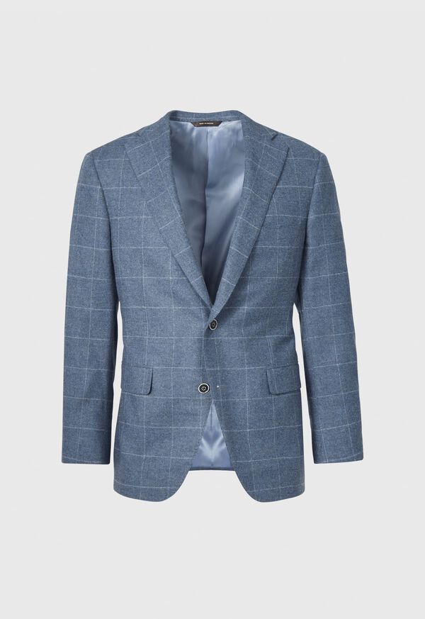 Paul Stuart Windowpane Wool & Cashmere Stuart Jacket, image 1