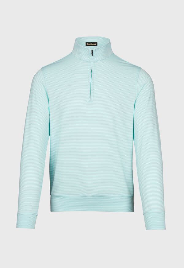 Paul Stuart Light Weight 1/4 Zip Performance Polo, image 1
