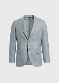 Paul Stuart Sage Plaid Jacket, thumbnail 1