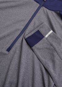 Paul Stuart Mélange Knit Quarter Zip, thumbnail 2