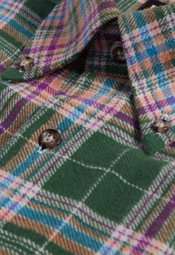 Paul Stuart Flannel Sport Shirt, image 2