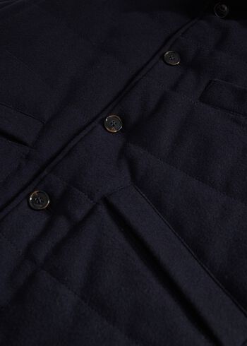 Paul Stuart Wool & Cashmere Quilted Vest