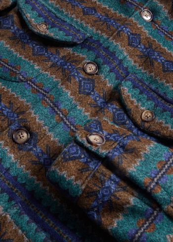 Paul Stuart Printed Overshirt