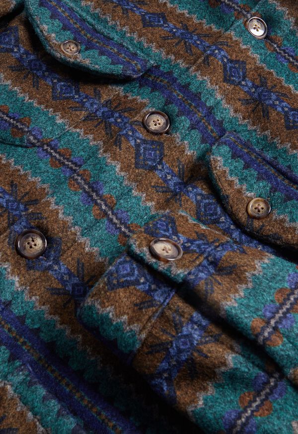 Paul Stuart Printed Overshirt, image 2