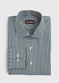 Paul Stuart Cotton Chalk Stripe Dress Shirt, thumbnail 1