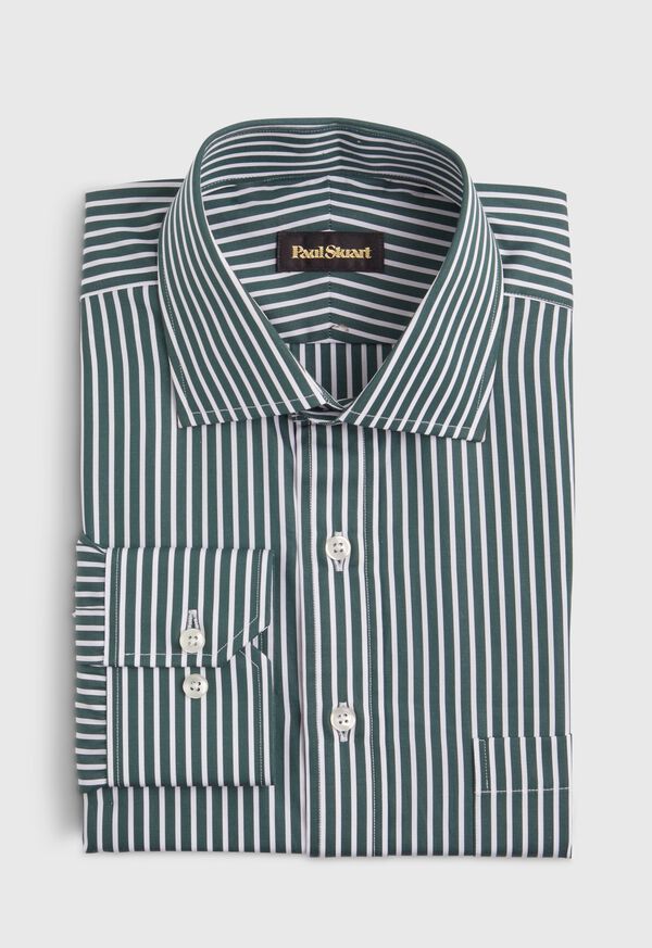Paul Stuart Cotton Chalk Stripe Dress Shirt, image 1
