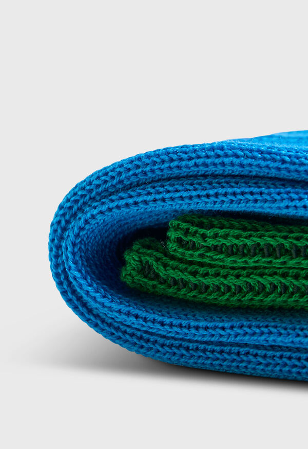 Paul Stuart Mercerized Cotton Ribbed Sock, image 2