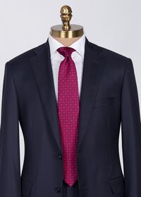 Paul Stuart Woven Silk Micro Medallion Tie, thumbnail 2