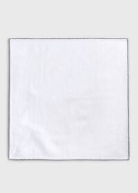 Paul Stuart Handkerchief with Contrast Border, thumbnail 2
