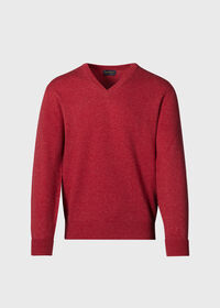 Paul Stuart Classic Cashmere V-Neck Sweater, thumbnail 1