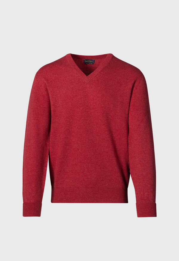 Paul Stuart Classic Cashmere V-Neck Sweater, image 1