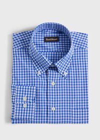 Paul Stuart Cotton Classic Gingham Sport Shirt, thumbnail 1