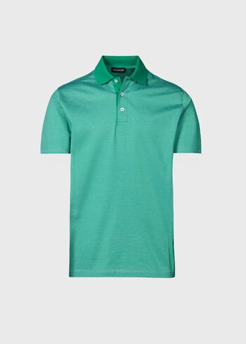 Paul Stuart Italian Cotton Micro Stripe Polo