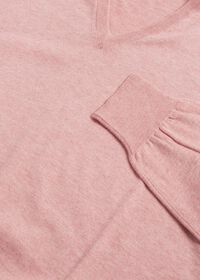 Paul Stuart Cotton and Cashmere V-neck Sweater, thumbnail 2