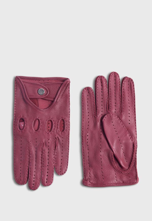 Paul Stuart Deerskin Leather Driving Glove, image 1