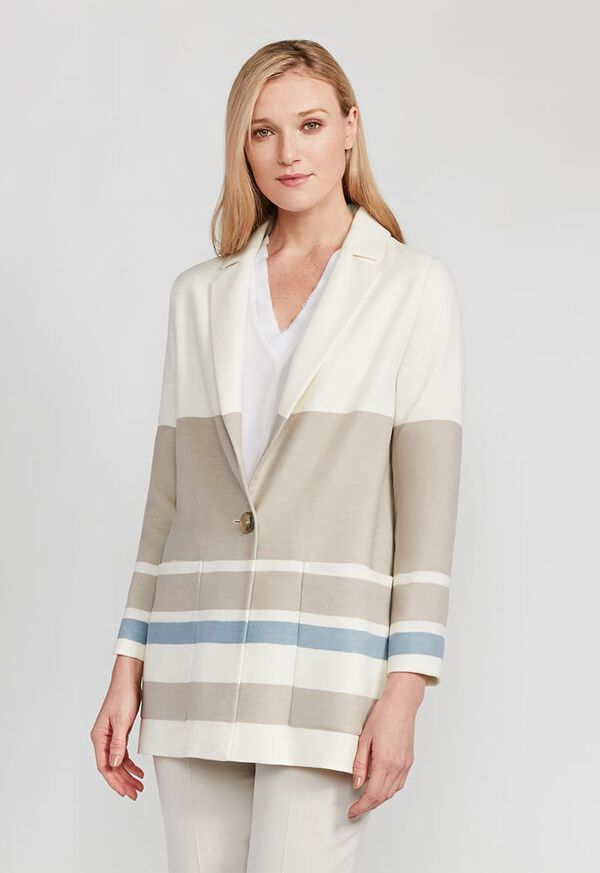 Paul Stuart Wool One Button Coat, image 2
