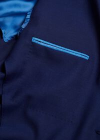 Paul Stuart Royal Blue Solid Sport Jacket, thumbnail 3